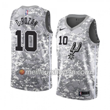 Maillot Basket Homme San Antonio Spurs DeMar DeRozan 10 2018-19 Nike Gris Swingman